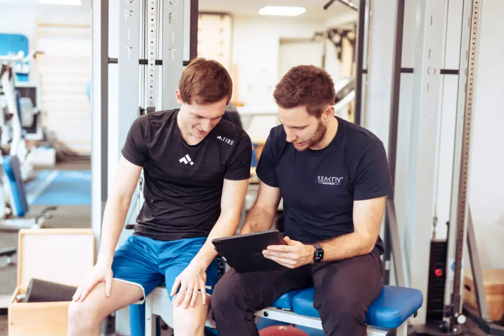 Behandlungsauswertung mittels App nach einer Leistungsmessung